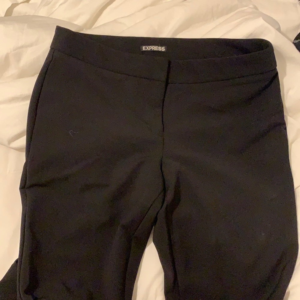 Black Express slacks